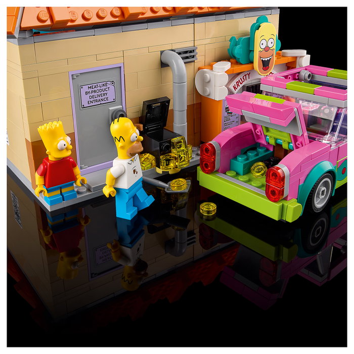 LEGO Icons 10352 The Simpsons: Krusty Burger Juego de Construcción 1635 Piezas para Adultos
