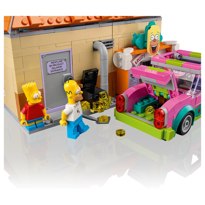 LEGO Icons 10352 The Simpsons: Krusty Burger Juego de Construcción 1635 Piezas para Adultos