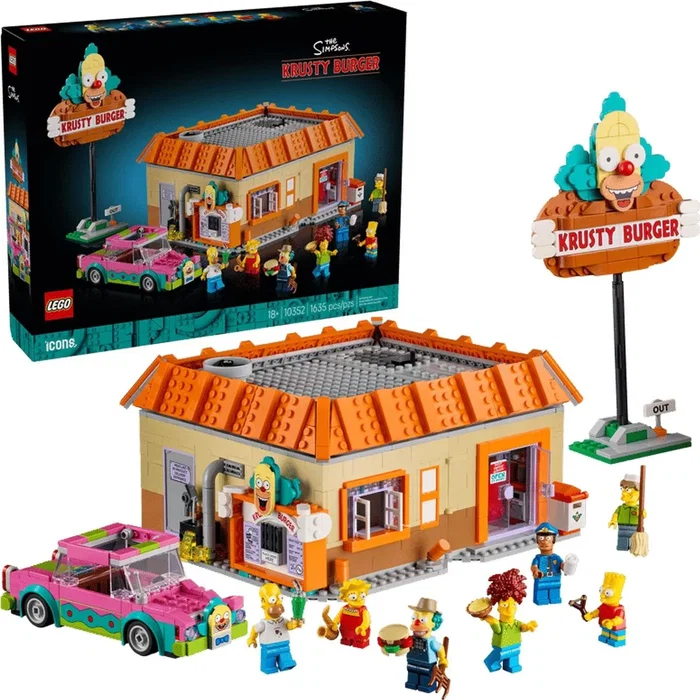 LEGO Icons The Simpsons: Krusty Burger 10352