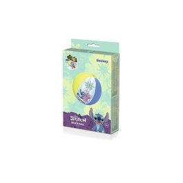 Bestway Pelota Hinchable Disney Stitch D.51 cm +2 Años Playa y Piscina 9104T