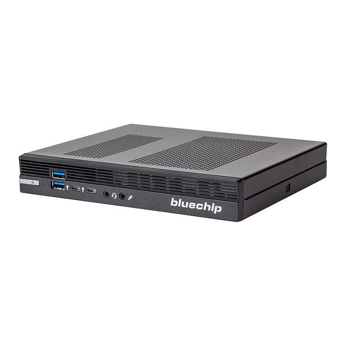 bluechip BUSINESSline S3160 Mini PC, Intel Core i5-14400, 8GB RAM, 500GB SSD, Windows 11 Pro, Wi-Fi 6 AX201, Bluetooth 5.3 bluechip BUSINESSline S3160 Mini PC, Intel Core i5-14400, 8GB RAM, 500GB SSD, Windows 11 Pro, Wi-Fi 6 AX201, Bluetooth 5.3