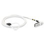 Mobilis Cable Antirrobo de Combinación Blanco 1,8 m