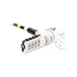 Mobilis Cable Antirrobo de Combinación Blanco 1,8 m