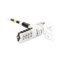 Mobilis Cable Antirrobo de Combinación Blanco 1,8 m