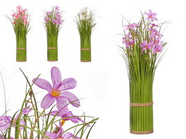 Ibergarden Ramillete Jacinto 15 Flores Surtidos Color 20x48x20 cm (Set de 6)