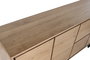 DKD Home Decor Buffet de Metal y MDF 160x38x80