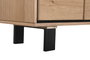 DKD Home Decor Buffet de Metal y MDF 160x38x80