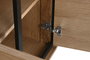 DKD Home Decor Buffet de Metal y MDF 160x38x80