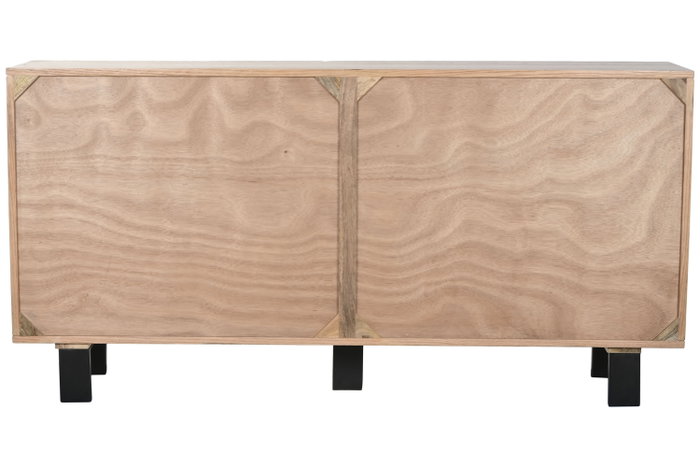 DKD Home Decor Buffet de Metal y MDF 160x38x80 DKD Home Decor Buffet de Metal y MDF 160x38x80