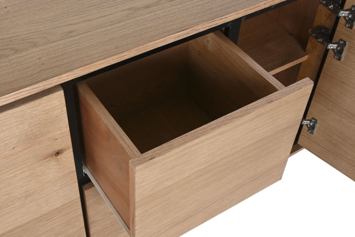 DKD Home Decor Buffet de Metal y MDF 160x38x80 DKD Home Decor Buffet de Metal y MDF 160x38x80