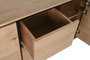 DKD Home Decor Buffet de Metal y MDF 160x38x80