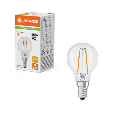 OSRAM LED Classic P 1.8W E14 Blanco Cálido OSRAM LED Classic P 1.8W E14 Blanco Cálido