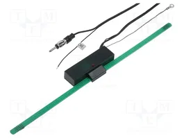 4CARMEDIA Antena interna para automóviles con amplificador y cable de 2 m