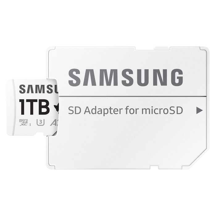 Samsung CARD Micro SD 1TB Sonic con Adaptador - MicroSDXC Clase 10 UHS-I U3 V30 A2 180MB/s Lectura