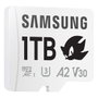 Samsung CARD Micro SD 1TB Sonic con Adaptador - MicroSDXC Clase 10 UHS-I U3 V30 A2 180MB/s Lectura
