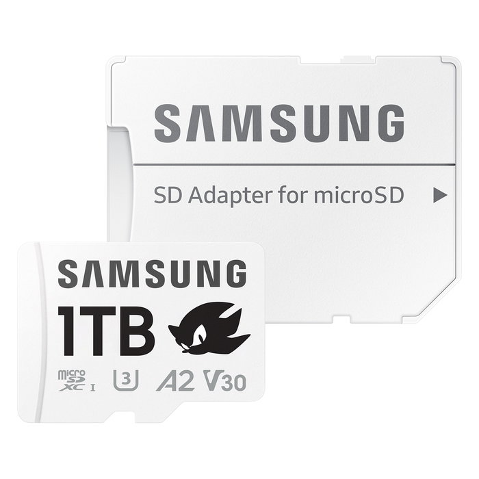 Samsung CARD Micro SD 1TB Sonic con Adaptador - MicroSDXC Clase 10 UHS-I U3 V30 A2 180MB/s Lectura