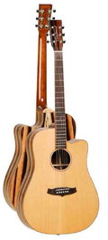Guitarra Acústica Tanglewood Twjdce Cutaway Dreadnought