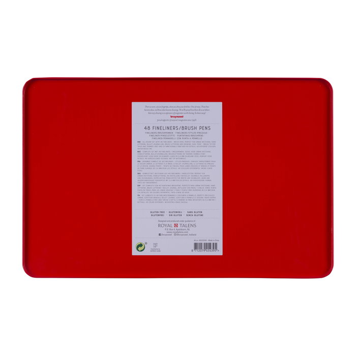 Bruynzeel Creatives puntafina / puntapincel 48 colores