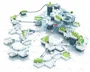 Ravensburger-GraviTrax Starter Set Race-180 piezas-Juego de construcción creativo-Curso de mármol para construir-Edad 8-22439