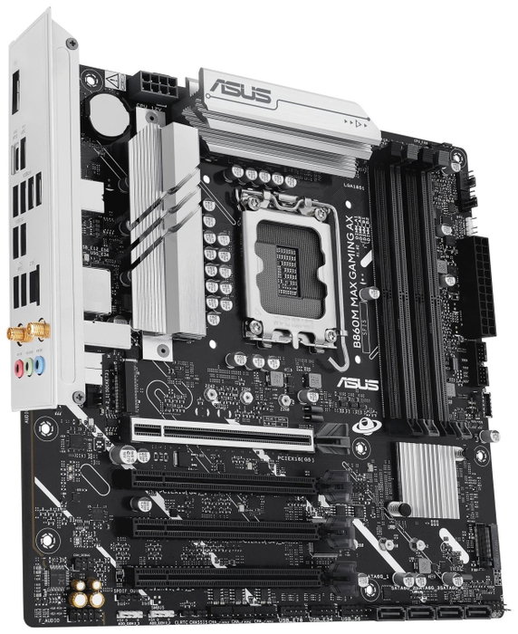 ASUS B860M MAX GAMING AX Intel B860 Micro ATX