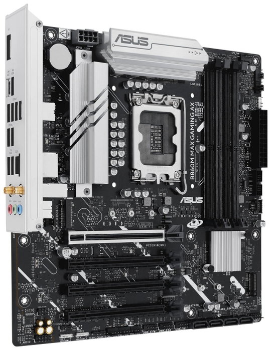 ASUS B860M MAX GAMING AX Intel B860 Micro ATX