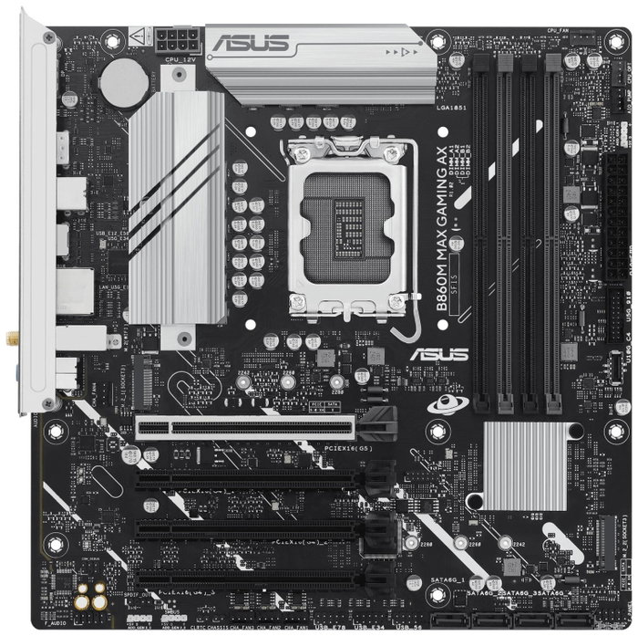 ASUS B860M MAX GAMING AX Intel B860 Micro ATX