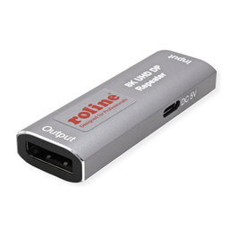 ROLINE Extensor de DisplayPort 8K60 de 10 m