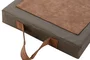 DKD Home Decor Cojín Suelo Terraza Y Jardin Verde 40 x 25 x 4 cm