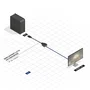 Lindy 41004 Adaptador DisplayPort a DVI-D Negro