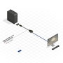 Lindy Adaptador de Cable DisplayPort a DVI-D 0.15m, 41004, 1920x1200, 1080p, Macho a Hembra, Negro, 2.7 Gbit/s