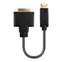 Lindy 41004 Adaptador DisplayPort a DVI-D Negro