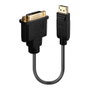 Lindy 41004 Adaptador DisplayPort a DVI-D Negro