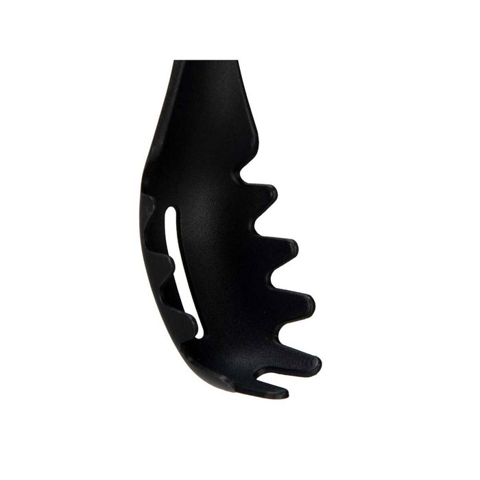 Cuchara para Servir Pasta Kinvara Negro Natural Madera Plástico 6 x 33,5 x 6 cm 6 x 33,5 cm (12 Unidades)