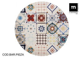 La Mediterranea Bajo Plato Lore Monaco Brillo 32.5cm