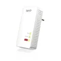 AVM FRITZ!Powerline 1260E - Adaptador PLC WiFi AC con 1200 Mbps, WLAN hasta 866 Mbps, 1 Puerto Gigabit, Blanco, 20002824