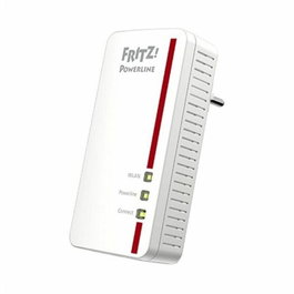 Adaptador plc fritz! powerline 1260e wifi ac 866mbps / lan gigabit / plc hasta 1200mbps 20002824