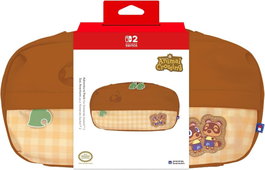 Hori Adventure Pack Animal Crossing Wood Brown para Nintendo Switch, OLED y Lite