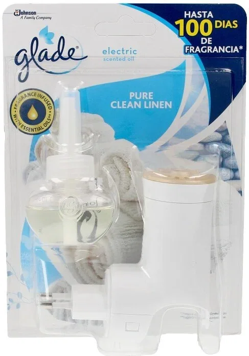 Glade Aceites Ambientador Aparato Ropa Limpia