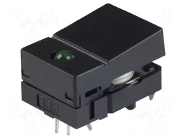 Aratas (Formerly Omron Components) B3J-4100 Interruptor de teclado con LED verde