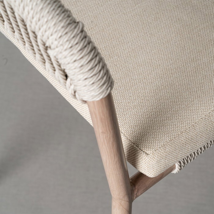 Taburete Apilable Acero-Rattán Pe 59 X 58 X 100,50 cm