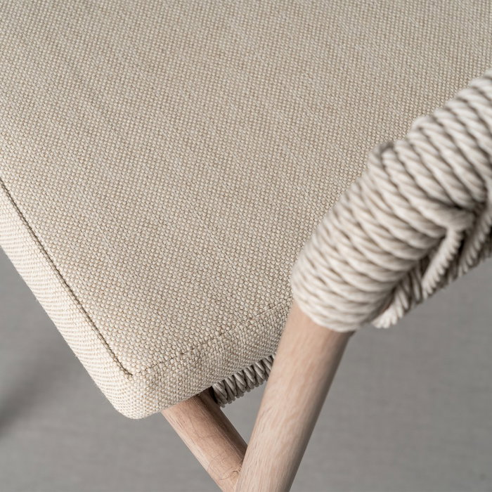 Taburete Apilable Acero-Rattán Pe 59 X 58 X 100,50 cm