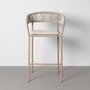 Taburete Apilable Acero-Rattán Pe 59 X 58 X 100,50 cm
