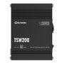 Teltonika TSW200 Switch Industrial Gigabit PoE+ con 8 puertos RJ-45 y 2 SFP