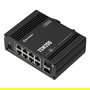 Teltonika TSW200 Switch Industrial 8 Puertos Gigabit No Administrado PoE+ (2 SFP), Montaje Pared/DIN, IP30, Aluminio