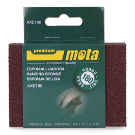Mota Herramientas Esponja Lijadora Aluminio Grano 180 Uso General Pared Metal Madera 170x70x25mm