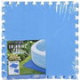 Suelo protector de piscinas 9 piezas, 500 x 500 x 4 mm