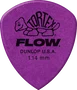 Dunlop Púas Tortex Flow 1.14 mm, Pack de 12 púas para guitarra