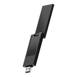 Cudy BE6500 USB 3.0 Adapter WiFi 7 (802.11be) Tribanda 2882 Mbps para PC/Portátil - Negro