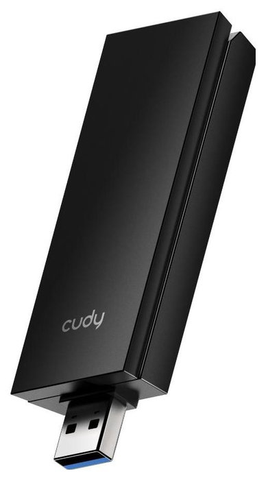 Cudy WU6500 1.0 Adaptador Wi-Fi 7 Tribanda USB 3.0 Negro
