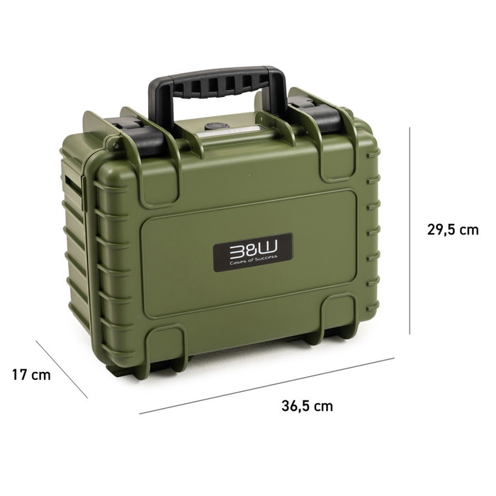 B&W drone.case PP.117 bronze-green para Antigravity A1 B&W drone.case PP.117 bronze-green para Antigravity A1